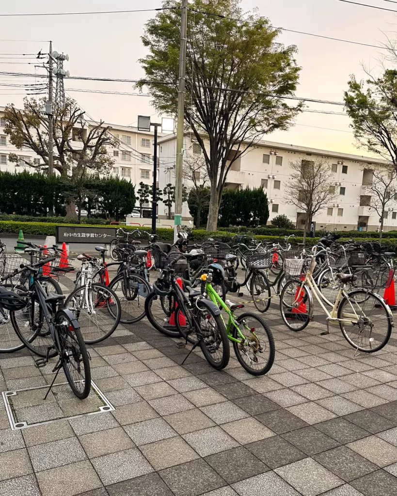 生涯学習センター 温水プールの駐輪場【東京・府中】