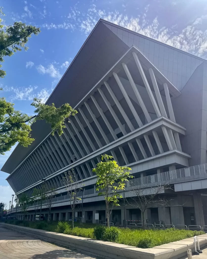 東京アクアティクスセンターの外観【東京・江東区】